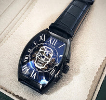 Load image into Gallery viewer, π SEWOR Skull AUTOMATIC WATCH! Tonneau Style Case