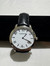 Load image into Gallery viewer, 🇫🇷 Rare! LANVIN Paris WATCH! Oval Case w/ White Dial *UNISEX*