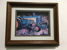 Load image into Gallery viewer, ๐ JOHN DEERE 3-D STYLE WOODEN ART FRAME! Grandfather & Grandson