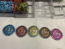 Load image into Gallery viewer, ♠️ 500 Piece POKER CHIP SET + 6 Trays!