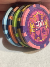 Load image into Gallery viewer, ♠️ 500 Piece POKER CHIP SET + 6 Trays!