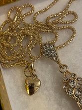 Load image into Gallery viewer, 🤎 Cross Necklace w/ Stone Accents