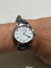 Load image into Gallery viewer, 🇫🇷 Rare! LANVIN Paris WATCH! Oval Case w/ White Dial *UNISEX*