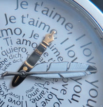 Load image into Gallery viewer, šŖ¶Large AKTEO WATCH! 47mm Case *Fountain Pen/Feather Hands/Heart Crown