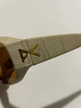 Load image into Gallery viewer, šANON Rufus CROCODILE POLARIZED SUNGLASSES! Unisex Rare Vintage Shades w/ Case!
