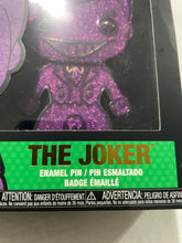 Load image into Gallery viewer, 🦇 BATMAN - JOKER COLLECTION! Funko Pop Enamel Pin, Wallet & Necklace!