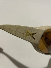 Load image into Gallery viewer, šANON Rufus CROCODILE POLARIZED SUNGLASSES! Unisex Rare Vintage Shades w/ Case!