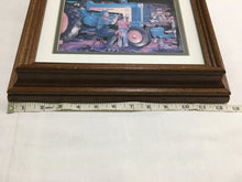 Load image into Gallery viewer, ๐ JOHN DEERE 3-D STYLE WOODEN ART FRAME! Grandfather & Grandson