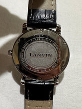 Load image into Gallery viewer, 🇫🇷 Rare! LANVIN Paris WATCH! Oval Case w/ White Dial *UNISEX*