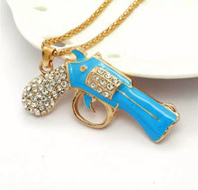 Load image into Gallery viewer, 🩵Revolver Gun Necklace