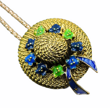 Load image into Gallery viewer, 👒Floral Hat Necklace