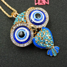 Load image into Gallery viewer, 🦉Owl / Evil Eye Protection Necklace