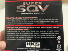 Load image into Gallery viewer, 🚘 NEW Genuine HKS BLOW OFF VALVE Super Sequential SSQV UNIVERSAL KIT #71008-AK001
