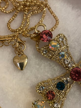 Load image into Gallery viewer, 🙏 Cross Necklace w/ Stone accents
