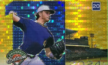 Load image into Gallery viewer, ⚾️ TREY YESAVAGE SIGNED #4/10 *GOLD PULSAR* 2024 PANINI  Prospect Edition 1st Round
