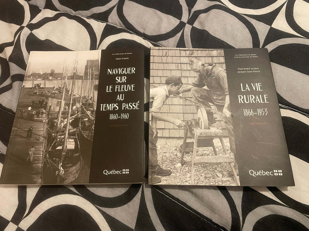 🇨🇦2x Quebec History Books!