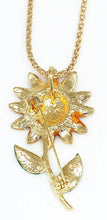 Load image into Gallery viewer, 🌻 Sunflower Necklace/Pin &amp; Earrings
