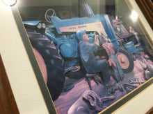 Load image into Gallery viewer, 🚜 JOHN DEERE 3-D STYLE WOODEN ART FRAME! Grandfather &amp; Grandson
