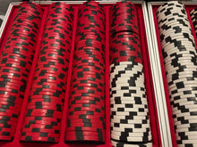 Load image into Gallery viewer, ♠️ “STACKED” POKER CHIP RARE SET! 400 Chips
