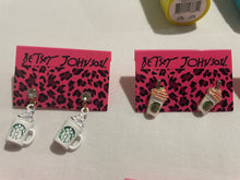 Load image into Gallery viewer, 🧜‍♀️ 11 STARBUCKS ITEMS! Earrings &amp; 2 Keychains
