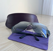 Load image into Gallery viewer, 💜 Rare DANIEL SWAROVSKI *23 KARAT GOLD SUNGLASSES*
