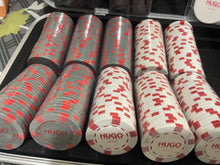 Load image into Gallery viewer, ♠️Rare! HUGO BOSS 500 Piece POKER CHIP SET!
