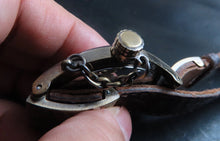 Load image into Gallery viewer, 🤠CHEVIGNON 40mm Quartz WATCH! Screw Down Crown &amp; LEATHER STRAP
