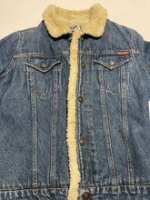 Load image into Gallery viewer, 💙ROXY Sherpa Lined Jean Jacket! *YOUTH SIZE LARGE*
