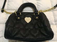 Load image into Gallery viewer, 💜Betsey Johnson Quilted Hearts Mini Purse
