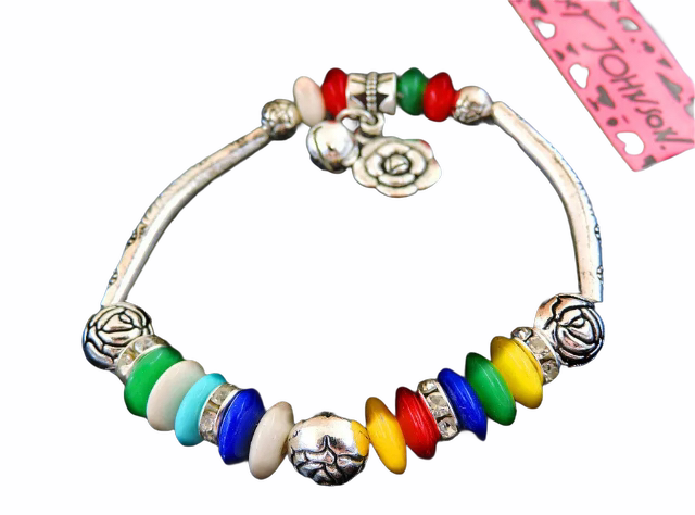 🌈Colorful Floral Bracelet