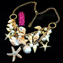 Load image into Gallery viewer, 🐚Seashell Necklace by: Betsey Johnson
