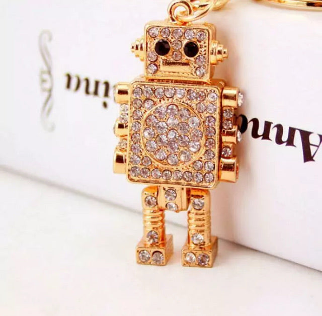 🤖Robot Necklace by: Betsey Johnson