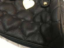 Load image into Gallery viewer, 💜Betsey Johnson Quilted Hearts Mini Purse
