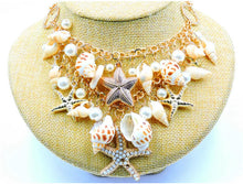 Load image into Gallery viewer, 🐚Seashell Necklace by: Betsey Johnson
