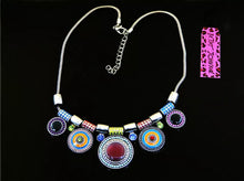 Load image into Gallery viewer, 🌈Colorful Round Necklace m
