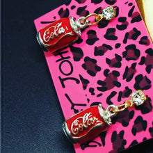 Load image into Gallery viewer, 🥤Coca-Cola Pop Can Earrings by: Betsey Johnson
