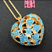 Load image into Gallery viewer, 💙Blue Heart Necklace
