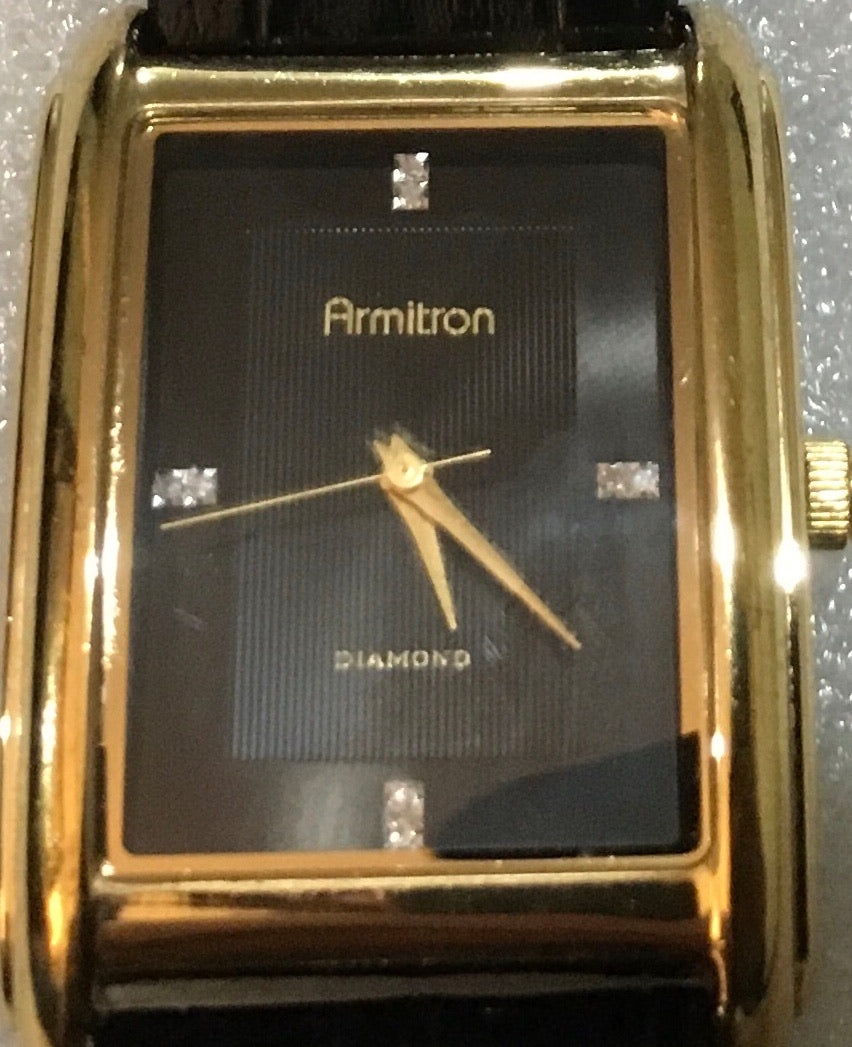 ⌚️vintage ARMITRON Diamond Watch