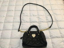 Load image into Gallery viewer, 💜Betsey Johnson Quilted Hearts Mini Purse
