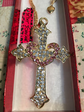 Load image into Gallery viewer, ❤️Heart Cross Necklace
